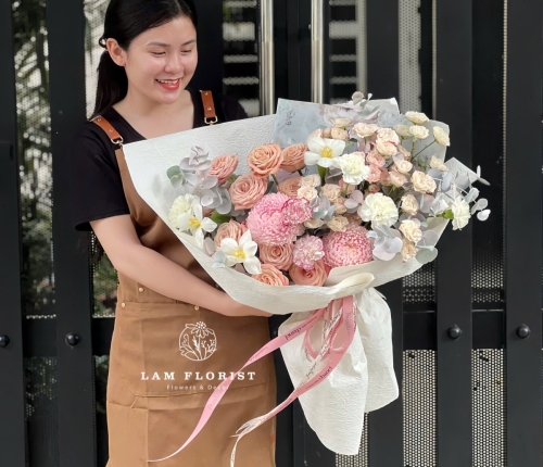 Khoá Học Cắm Hoa Mở Shop