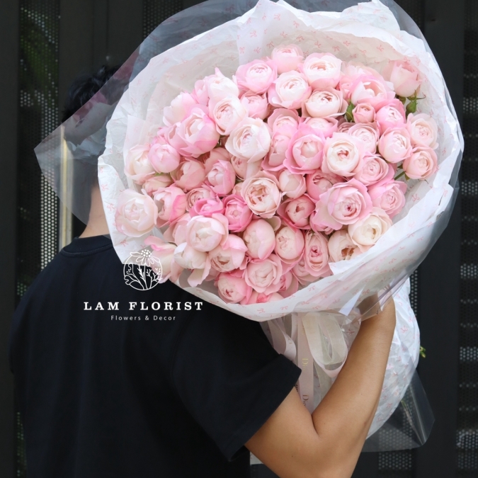 Plume Blush - Bó Hoa  Ngọt Ngào Tone Hồng Dễ Thương