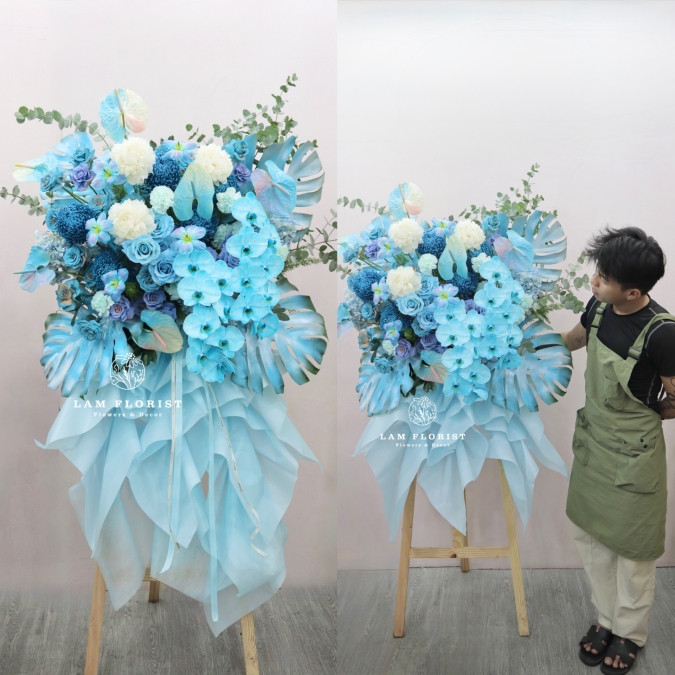 Kệ Chúc Mừng Blue Hồng Phát 