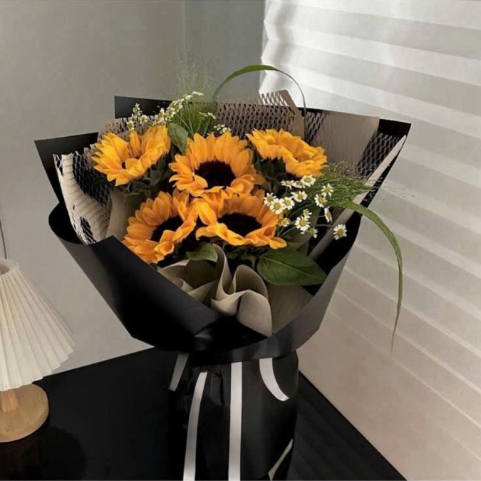 Bó hướng dương  "Nắng Trong Tim"