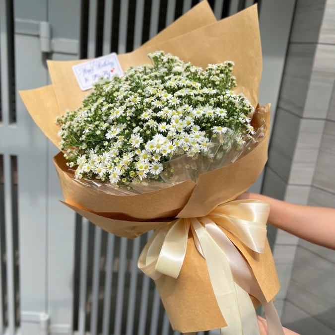 Bó hoa thạch thảo 01