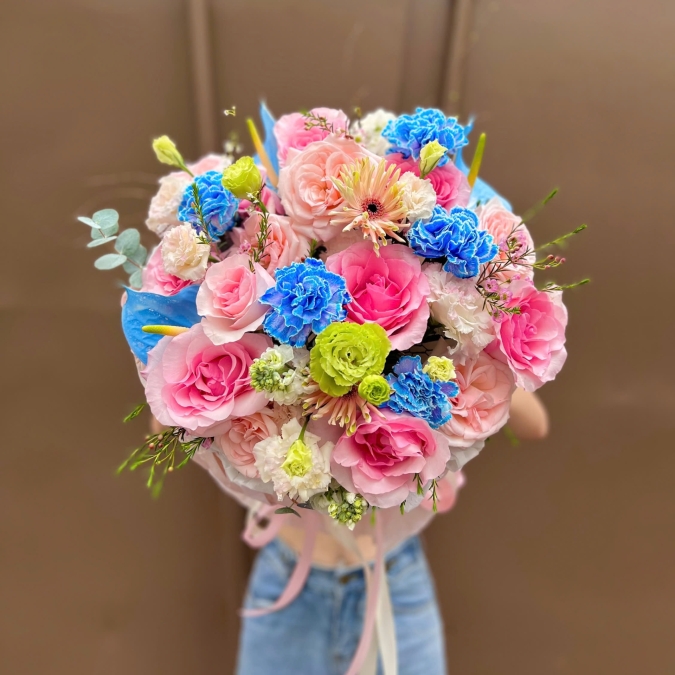 Bó Hoa Mix Garden – Tươi Mới, Tự Nhiên & Đầy Sức Sống