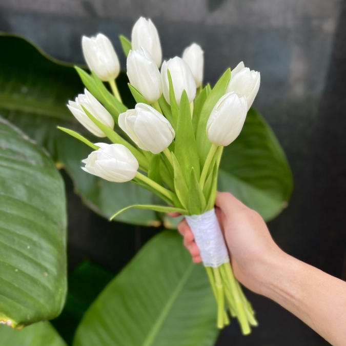 Bó Hoa Cưới Tinh Khôi Trọn Vẹn