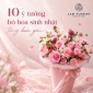 Tặng bó hoa sinh nhật cho bạn gái – 10 ý tưởng 'đốn tim' từ Shop Hoa Quận 10