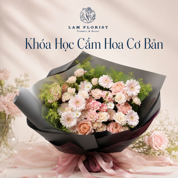 Khóa Học Cắm Hoa Cơ Bản