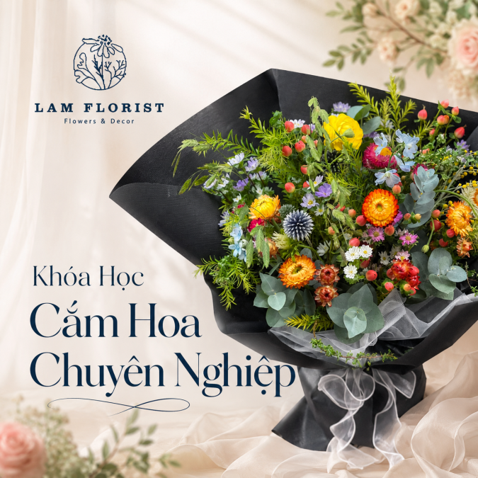 Khóa Học Cắm Hoa Chuyên Nghiệp