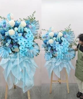 Kệ Chúc Mừng Blue Hồng Phát 