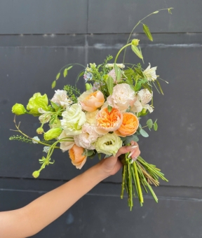 Hoa cưới mix tự nhiên