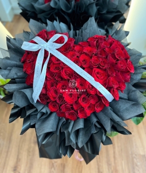 Trái Tim Vĩnh Cửu - Bó hồng đỏ 99 bông đẳng cấp