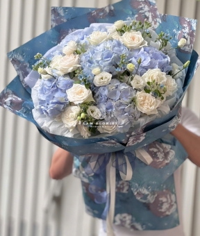 Hoa bó Tú cầu nhập khẩu Hà Lan