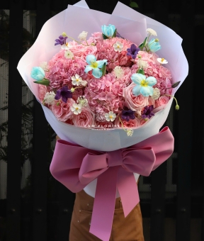 “Tú Cầu Nhập Khẩu Hồng – Ngọt Ngào Tinh Khôi”