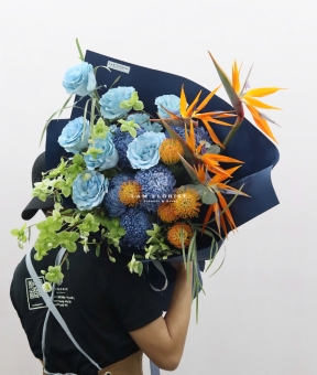 “Hồng Sky Blue & Thiên Điểu – Sắc Màu Khát Vọng”