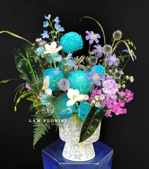 BIỂN MÊNH MÔNG- BÌNH HOA CAO CẤP