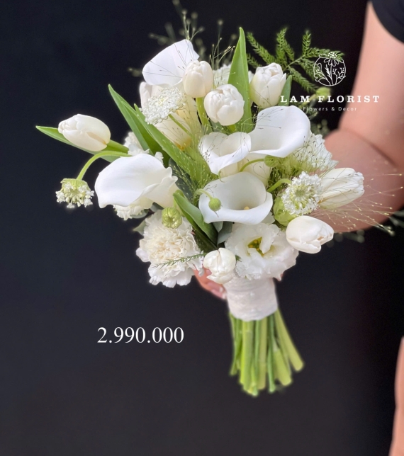 “The Pure Vow Bouquet – Lời Thề Trong Trắng”