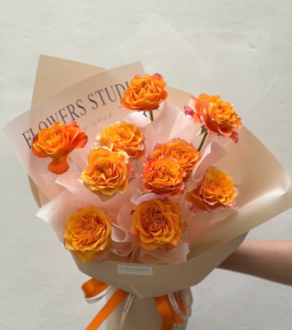 Bó 10 cành hồng Free Spirit