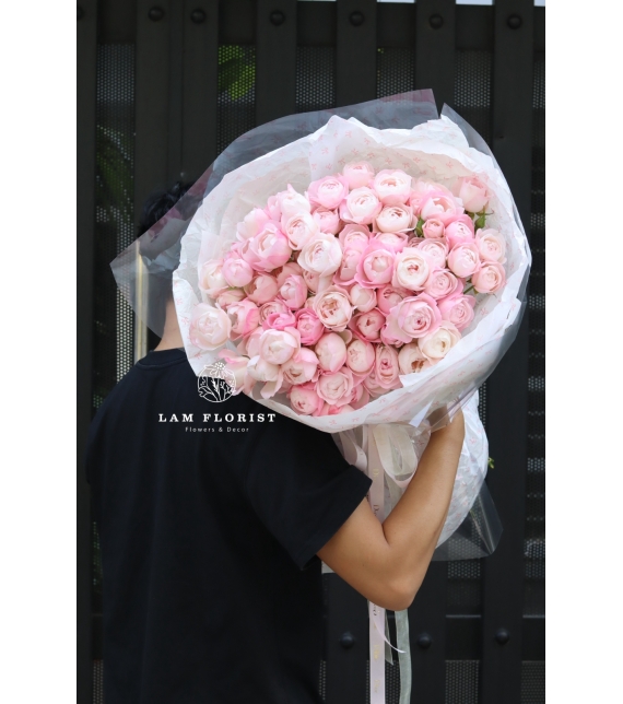 Plume Blush - Bó Hoa Hồng Chùm Ngọt Ngào