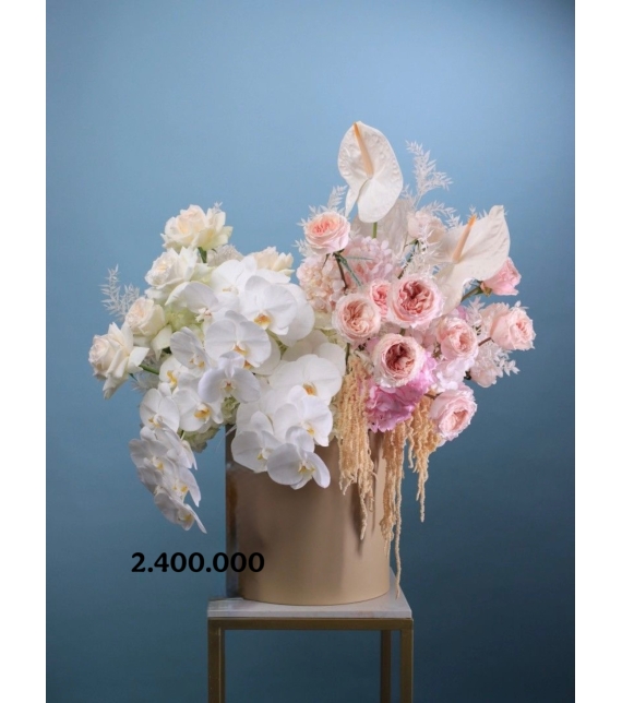 Orchid Elegance Box – Hộp Hoa Lan Thanh Lịch