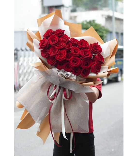 “Trái Tim Vĩnh Cửu – Hồng Ecuador Nhập Khẩu”