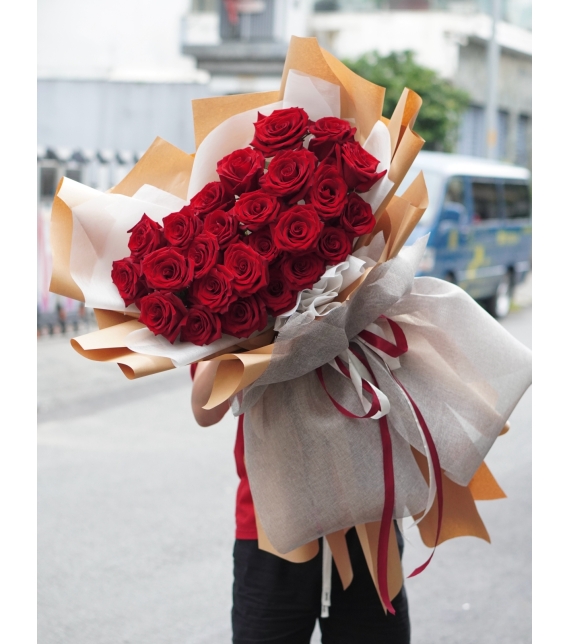 “Trái Tim Vĩnh Cửu – Hồng Ecuador Nhập Khẩu”