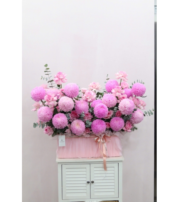 Blush Peony Elegance – Vẻ Đẹp Mẫu Đơn Phấn Hồng