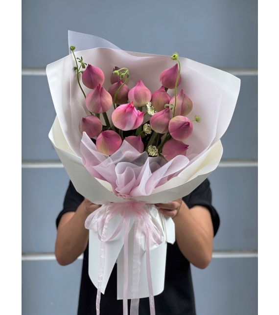 “Sen Hồng Thuần Khiết – Nét Đẹp Tĩnh Lặng và Cao Quý”