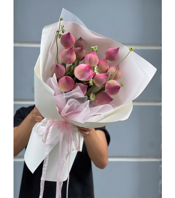 “Sen Hồng Thuần Khiết – Nét Đẹp Tĩnh Lặng và Cao Quý”