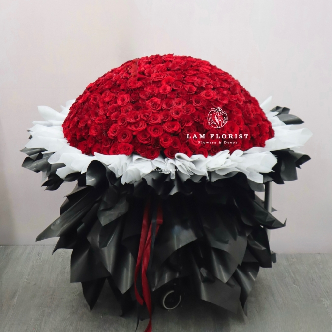 Bó Hoa Hồng 520 Bông Đặc Sắc