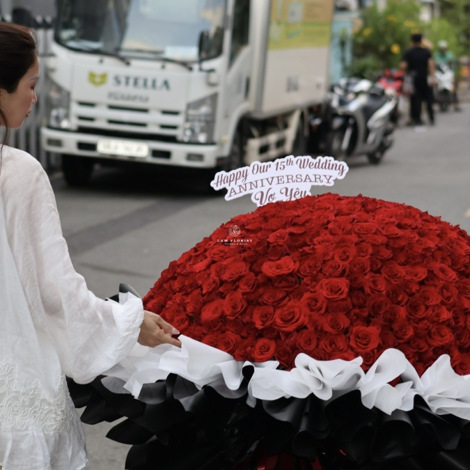Bó Hoa Hồng 520 Bông Đặc Sắc