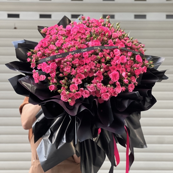 Bó hoa hồng chùm Sofia size lớn