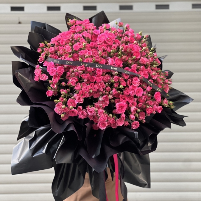 Bó hoa hồng chùm Sofia size lớn