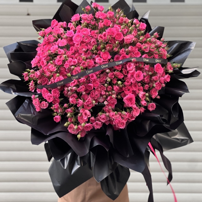 Bó hoa hồng chùm Sofia size lớn