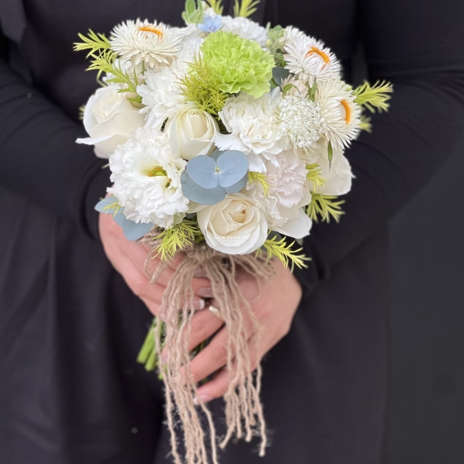 NGUYỆN ƯỚC VĨNH HẰNG - BÓ HOA CÔ DÂU DÁNG TRÒN