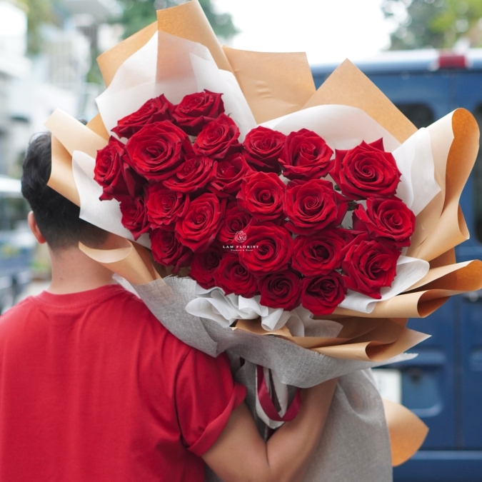 “Trái Tim Vĩnh Cửu – Hồng Ecuador Nhập Khẩu”