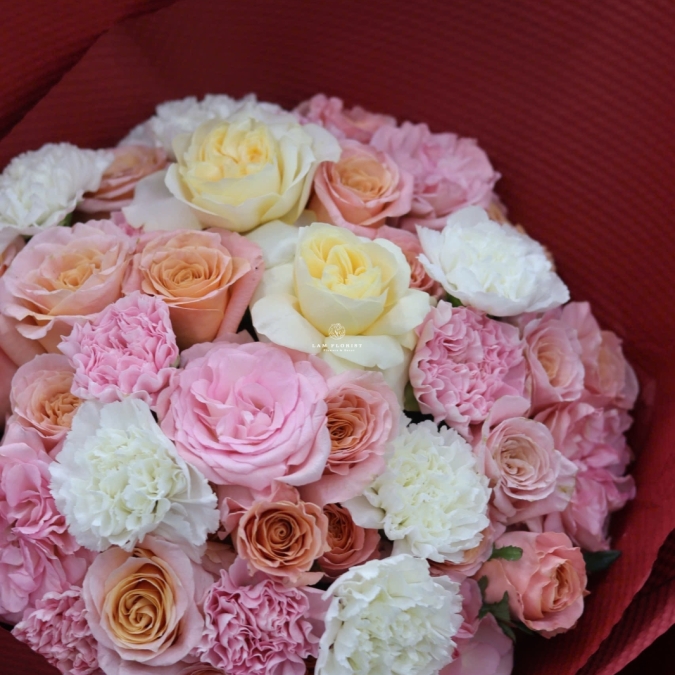 “Hồng Sắc Ngọt Ngào – Khúc Giao Mùa Dịu Dàng”