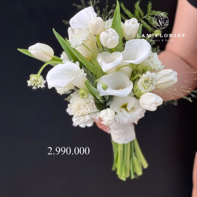 “The Pure Vow Bouquet – Lời Thề Trong Trắng”