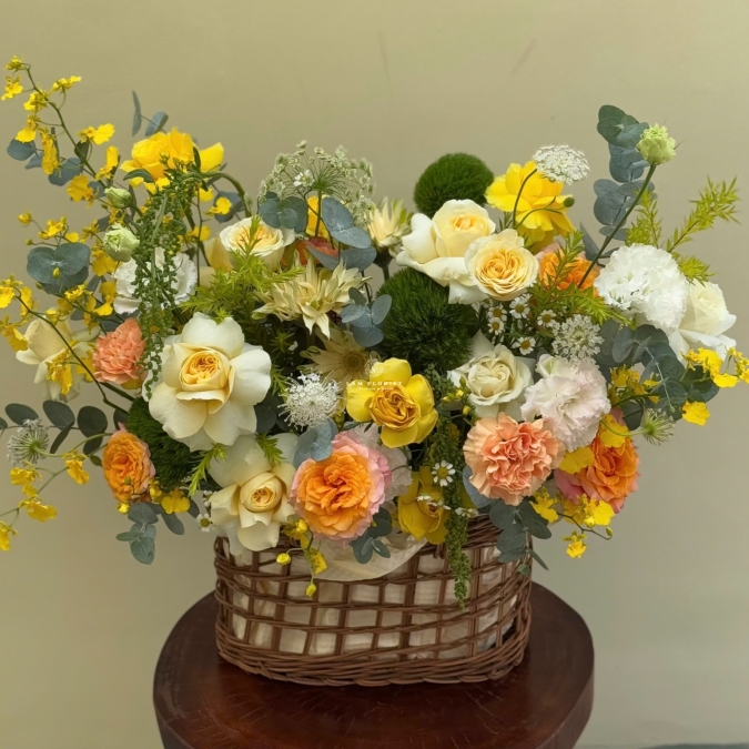 Hoa giỏ Mix N