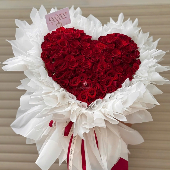 “99 Hồng Ecuador – Trái Tim Vĩnh Cửu”