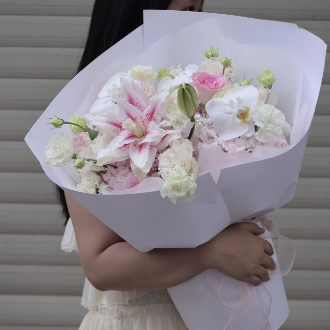 Bó Hoa Chúc Mừng Pastel