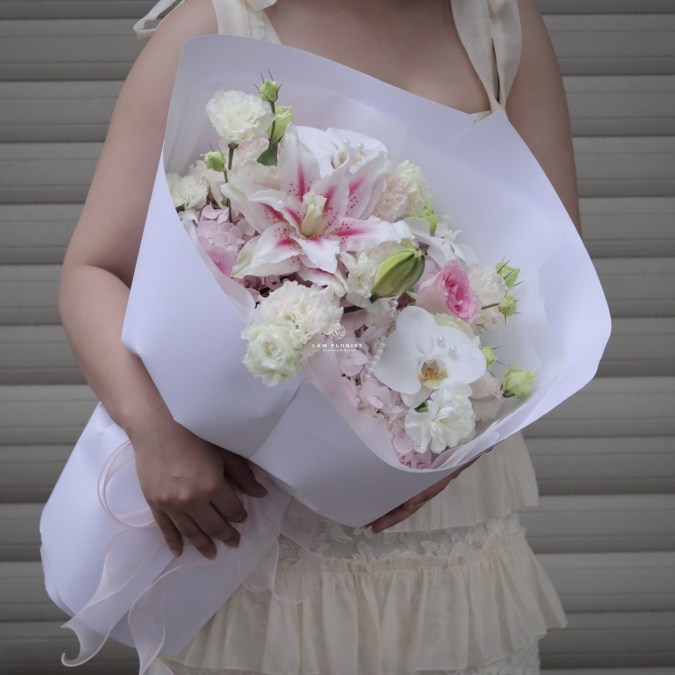 Bó Hoa Chúc Mừng Pastel
