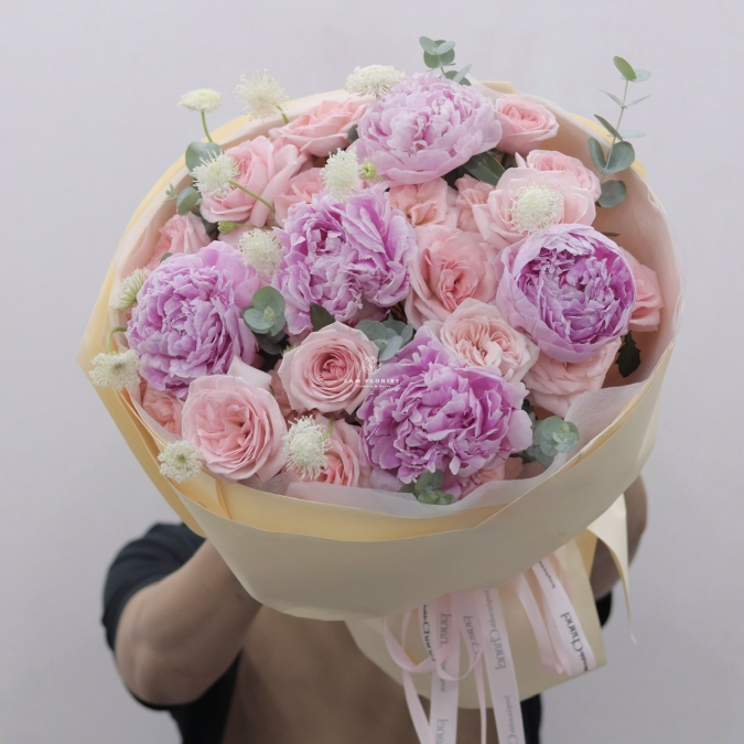 Bó Hoa Peony Dịu Dàng 