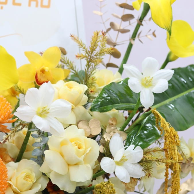 Kệ Chúc Mừng Ánh KIm Rực Rỡ