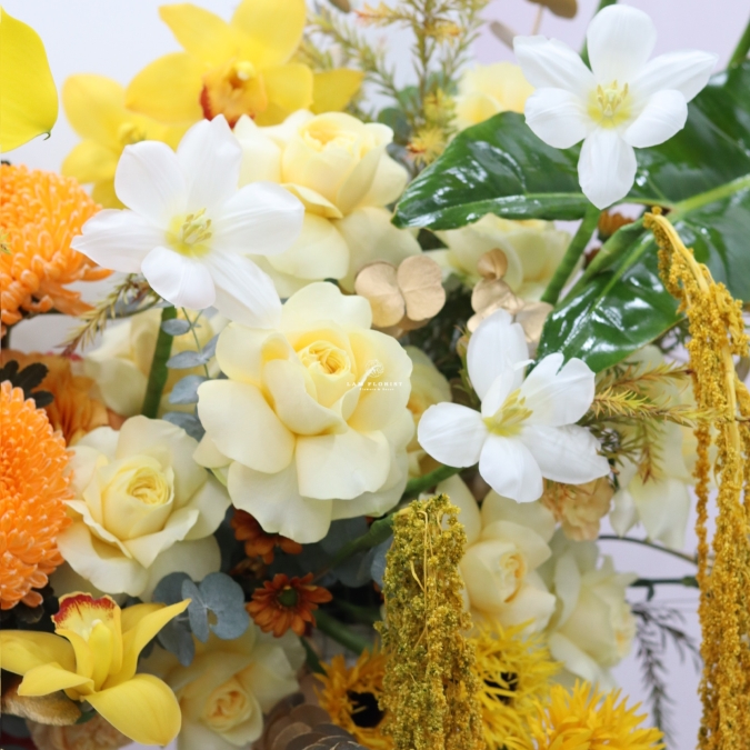 Kệ Chúc Mừng Ánh KIm Rực Rỡ